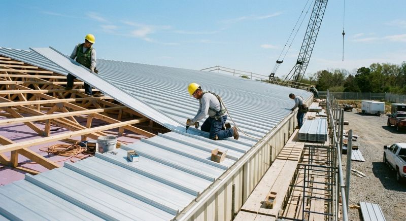 Aluminum Roof Installation in Dyer, IN