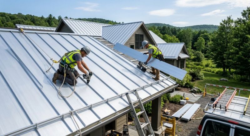 Aluminum Roof Installation in Homewood, IL