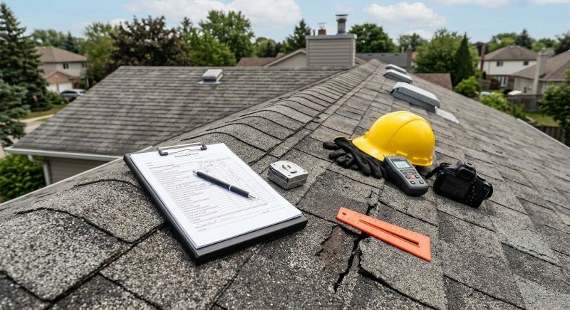 Asphalt Roof Inspection in Midlothian, IL