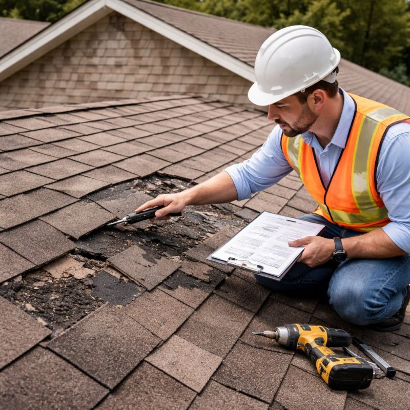 Asphalt Roof Inspection in Mokena, IL