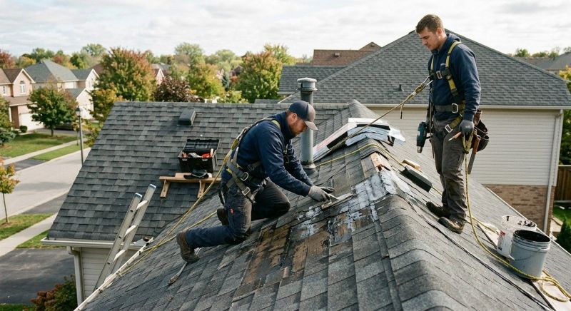 Asphalt Roof Leak Repair in Evanston, IL