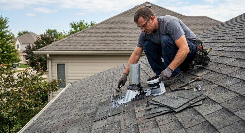 Asphalt Roof Leak Repair in Lansing, IL