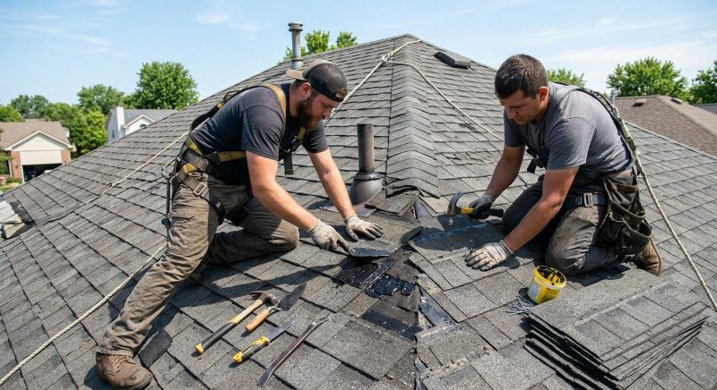 Asphalt Roof Repair in Itasca, IL