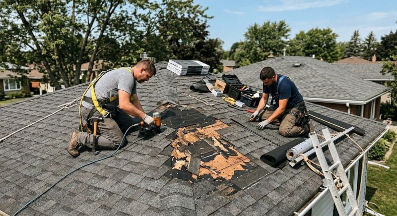 Asphalt Roof Repair in Schererville, IN