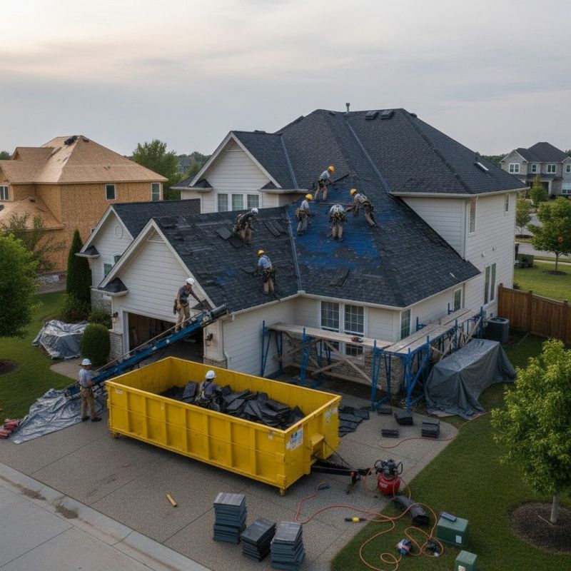 Asphalt Roof Replacement in Harvey, IL