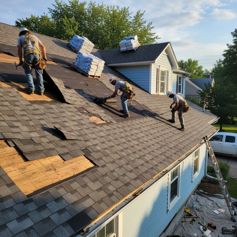 Asphalt Roof Replacement in Lansing, IL