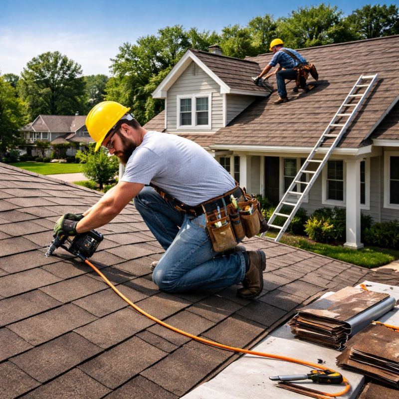 Asphalt Shingles Installation in Monee, IL