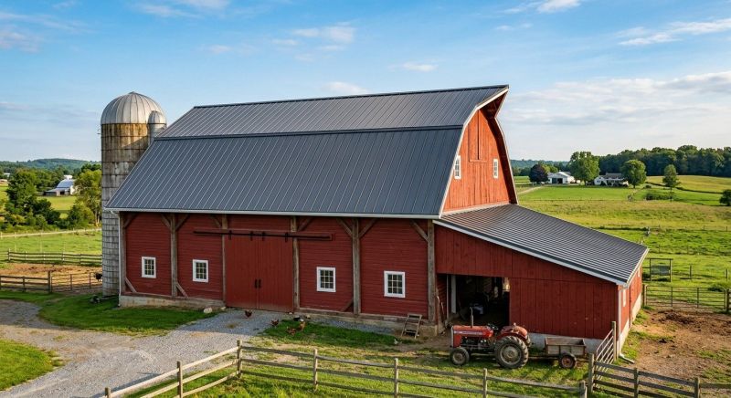 Barn Roof Replacement in Addison, IL