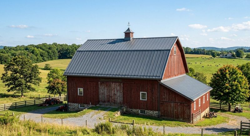 Barn Roof Replacement in Brookfield, IL