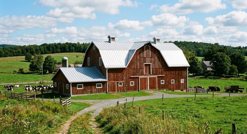 Barn Roof Replacement in Glencoe, IL