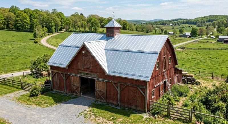 Barn Roof Replacement in Glenview, IL