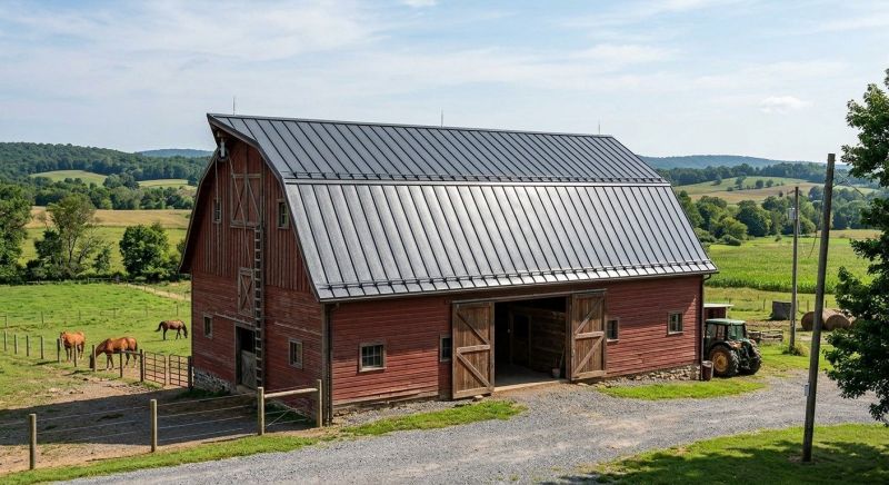 Barn Roof Replacement in Warrenville, IL