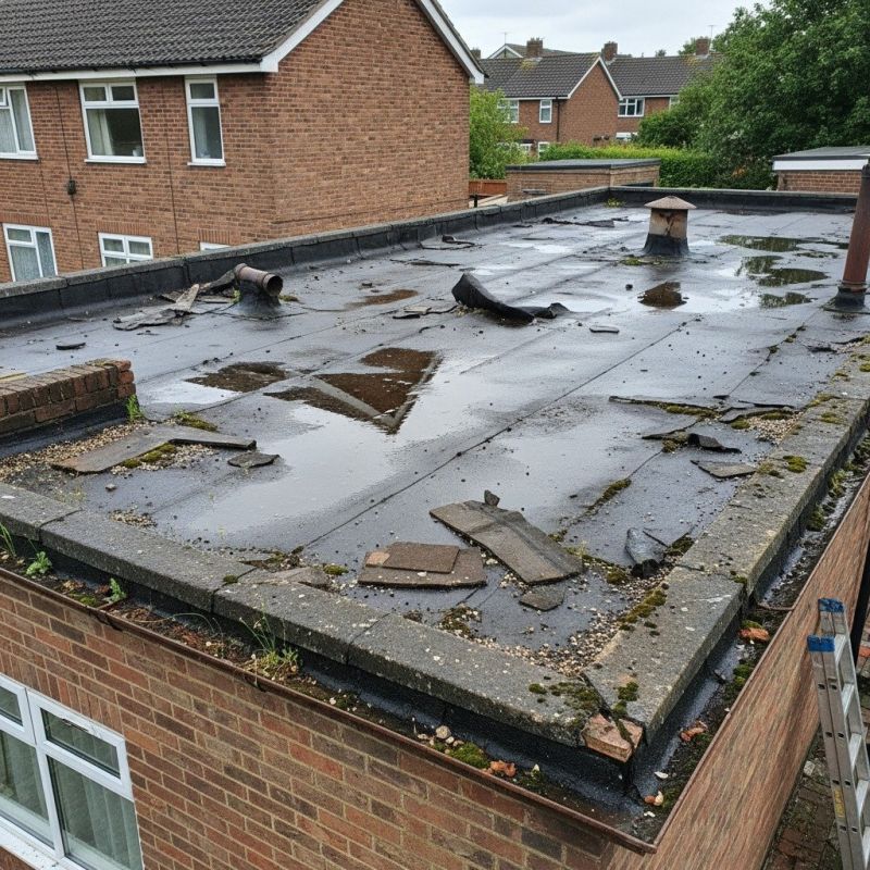 Bitumen Roof Repair in Cook County, IL