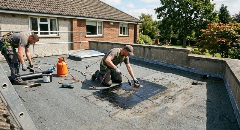 Bitumen Roof Repair in Cook County, IL