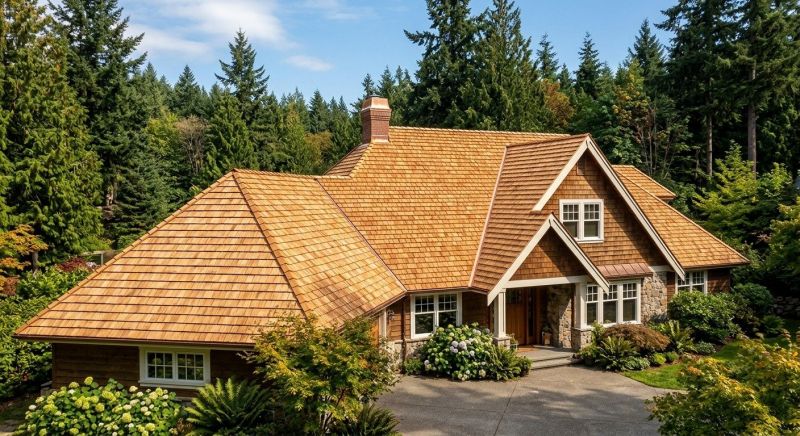 Cedar Roof Installation in Evanston, IL
