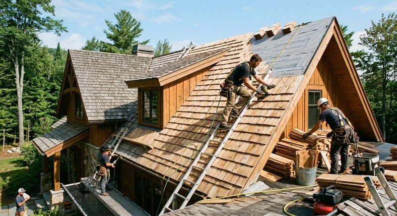 Cedar Roof Replacement in Chicago Heights, IL