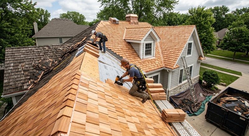 Cedar Roof Replacement in Highland, IN