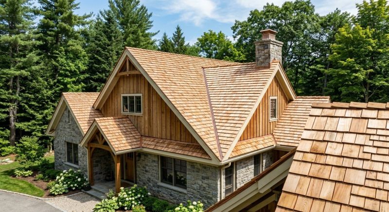 Cedar Shake Roof Construction in Schererville, IN