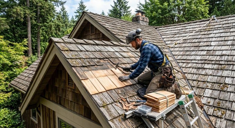 Cedar Shingles Repair in Alsip, IL