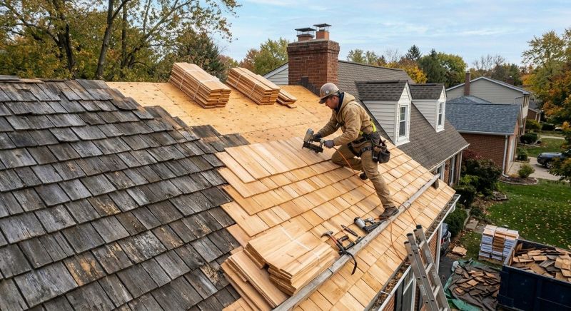 Cedar Shingles Replacement in Hazel Crest, IL