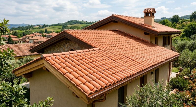 Clay Roof Installation in Glenview, IL