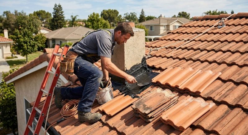 Clay Roof Leak Repair in Cook County, IL