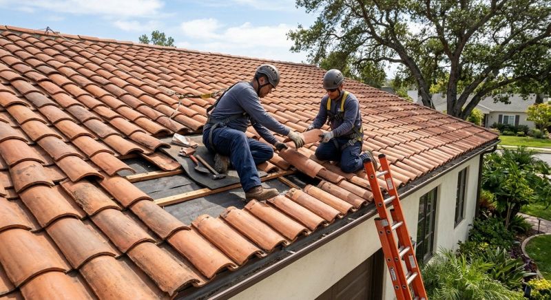Clay Roof Leak Repair in Cook County, IL