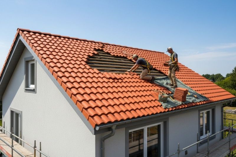 Clay Roof Leak Repair in Cook County, IL