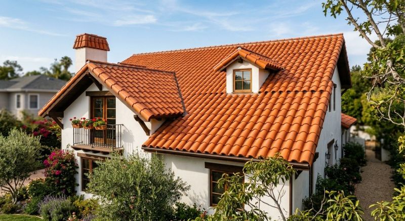 Clay Tile Roofing Installation in Cook County, IL