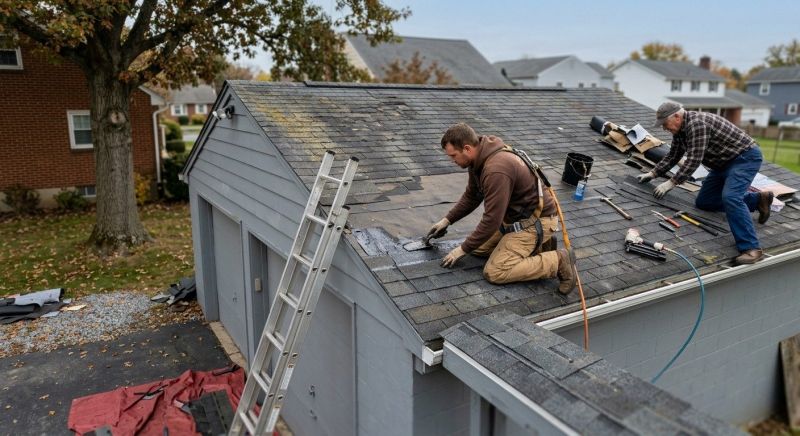 Composite Roof Repair in Cook County, IL