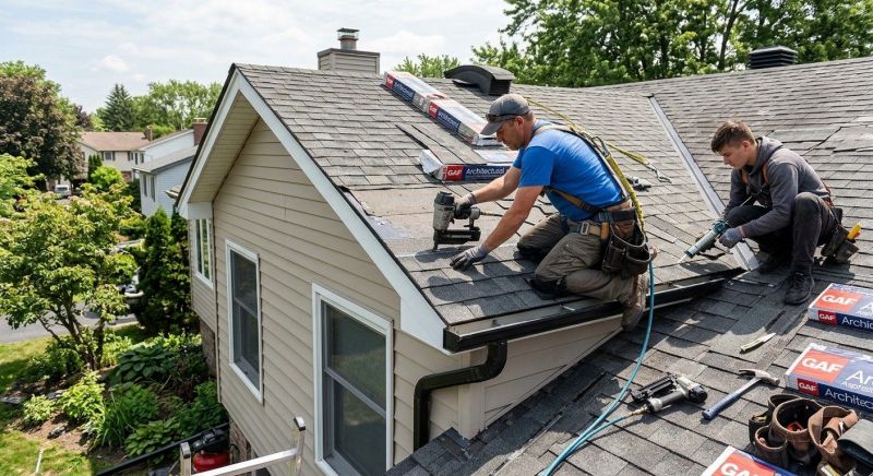 Composite Roofing Repair in Cook County, IL