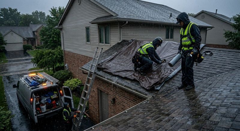 Composite Roofing Repair in Cook County, IL