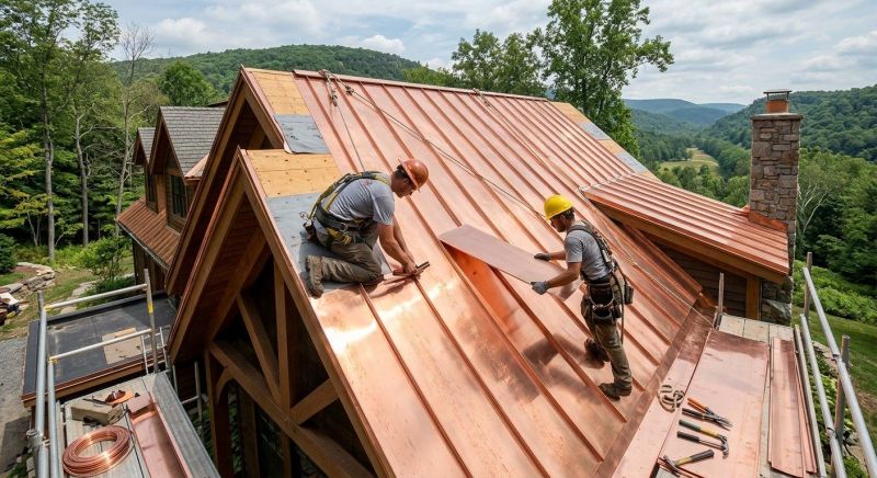 Copper Roof Installation in Cook County, IL