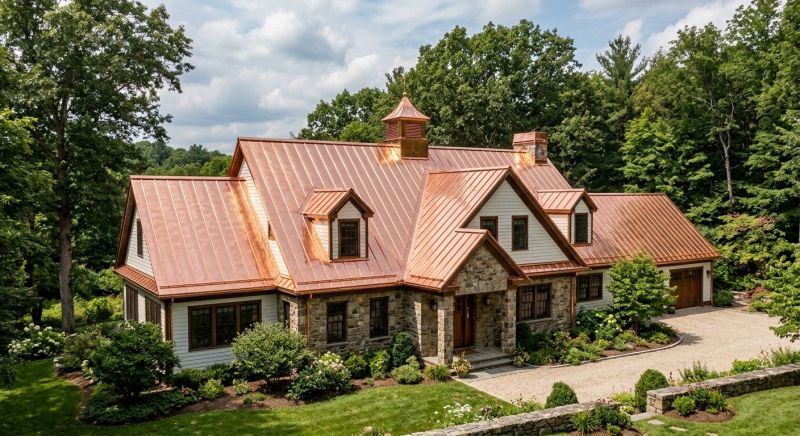 Copper Roof Replacement in Cook County, IL