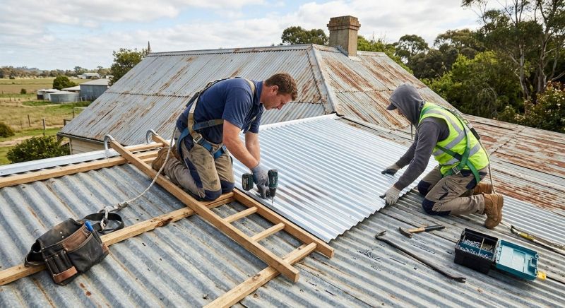 Corrugated Roof Repair in Hazel Crest, IL