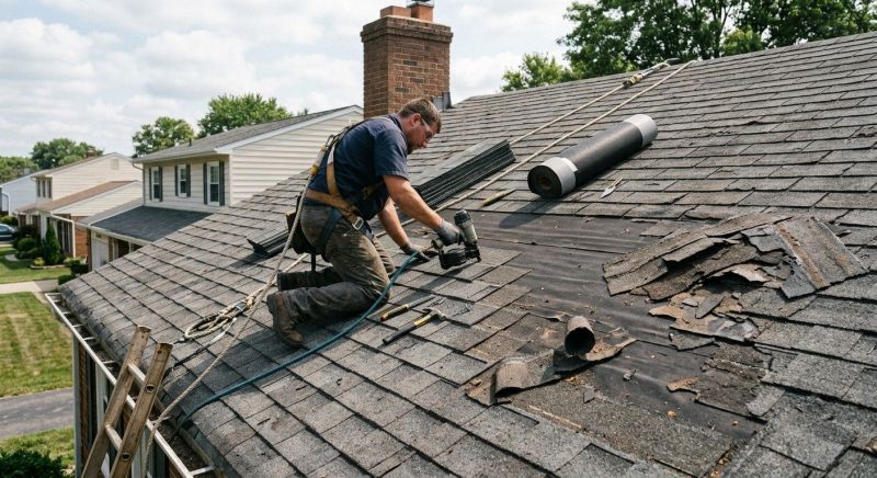 Damaged Roof Repair in Homewood, IL