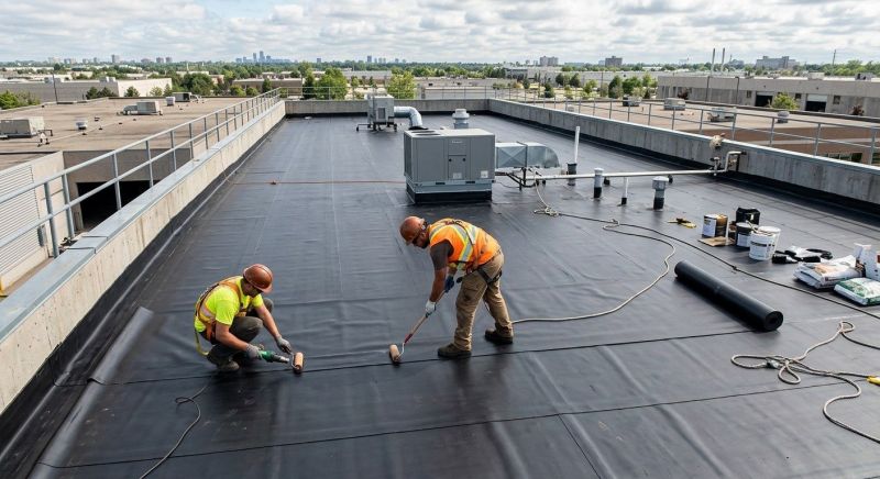 Epdm Roof Installation in Darien, IL