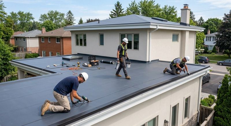 Epdm Roof Installation in Elmwood Park, IL