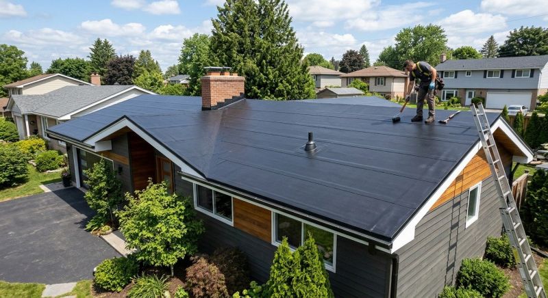 Epdm Roof Installation in Glenview, IL
