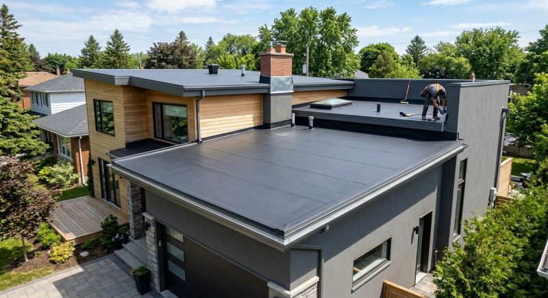 Epdm Roof Installation in Hillside, IL