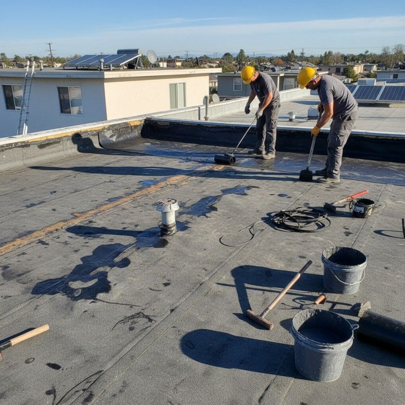 Flat Roof Repair in Clarendon Hills, IL