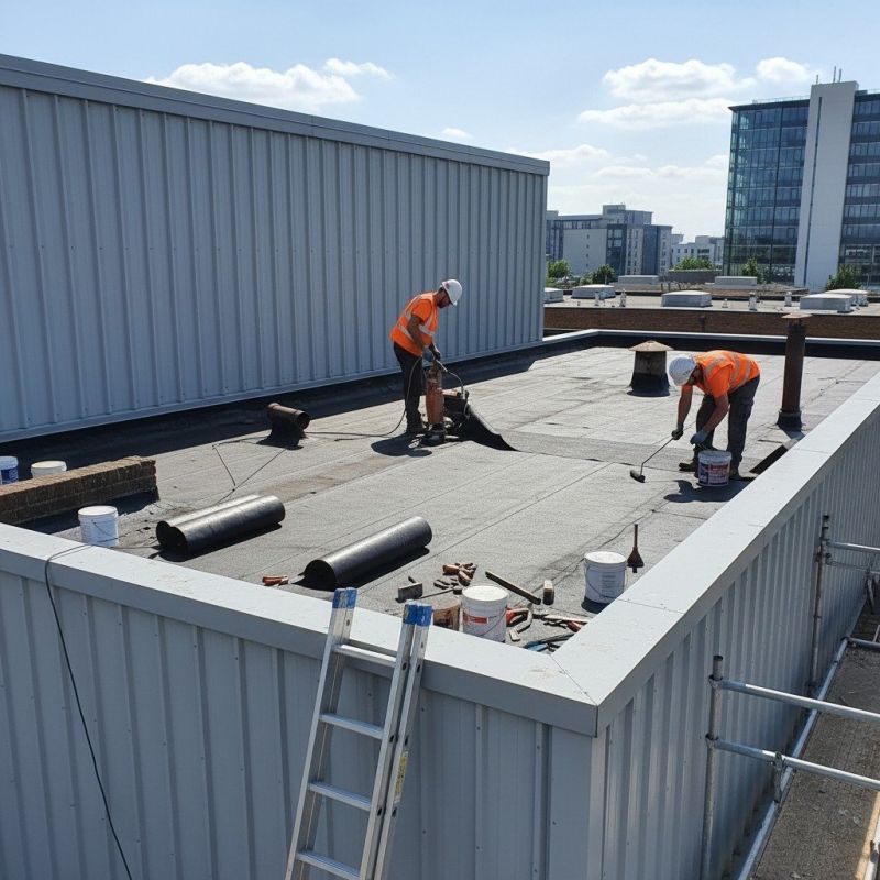 Flat Roof Repair in Harvey, IL