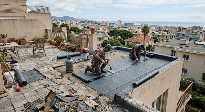 Flat Roof Repair in Itasca, IL