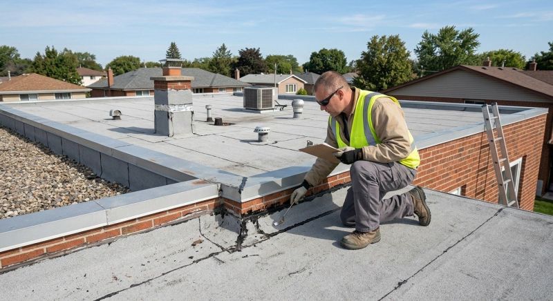Garage Roof Inspection in Cook County, IL