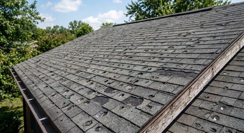 Hail Damage Roof Repair in Griffith, IN