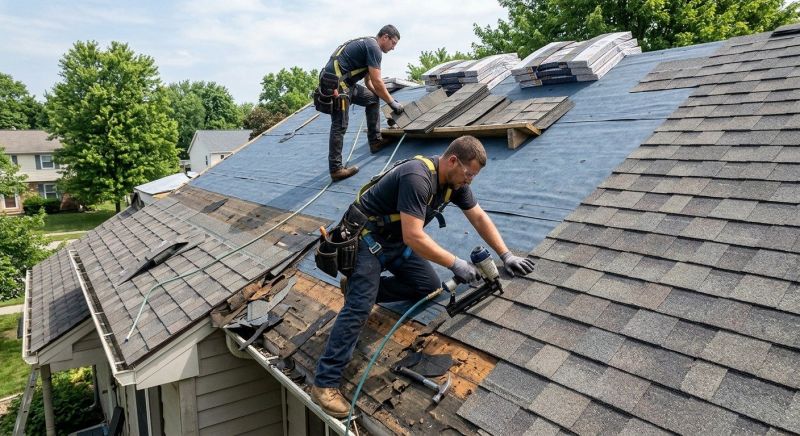 Hip Roof Shingle Replacement in Cook County, IL