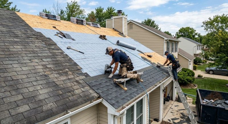 Hip Roof Shingle Replacement in Cook County, IL