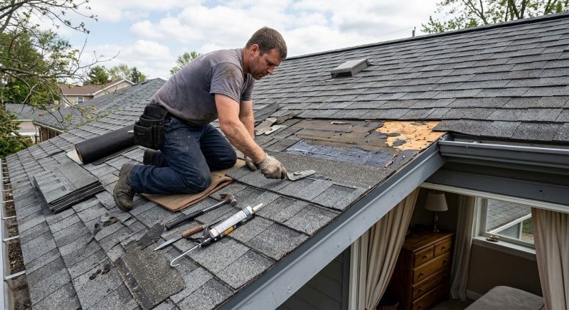 House Roof Repair in Glenview, IL