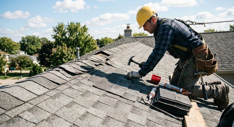 House Roof Repair in Homewood, IL