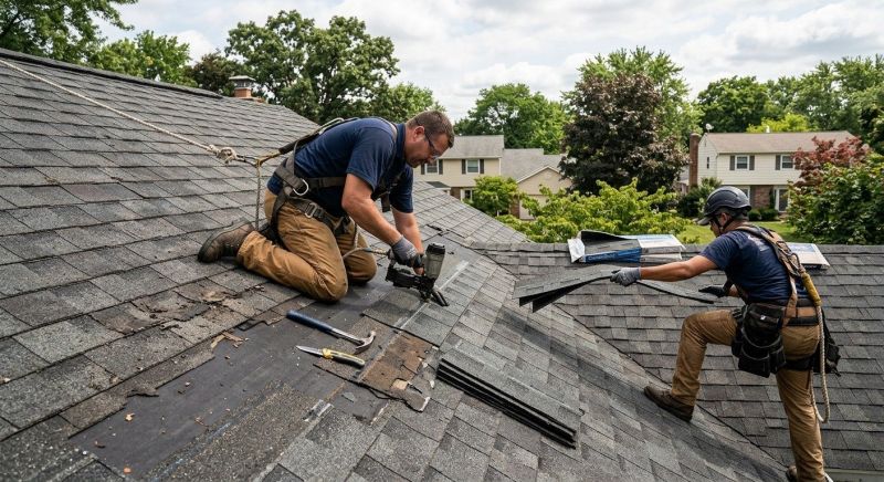 House Roof Repair in Cook County, IL